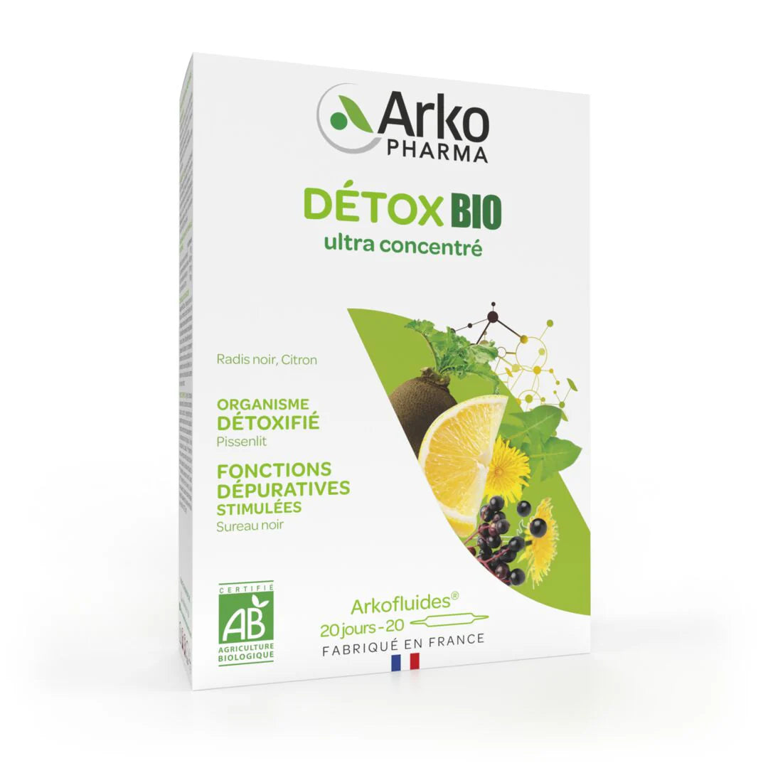 ARKOFLUIDE DETOX BIO 20 UD