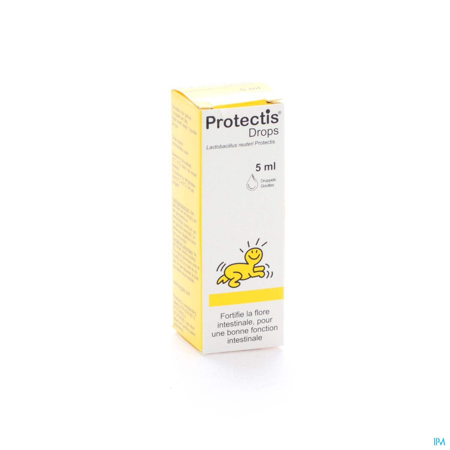 Protectis pour bébé, Gouttes probiotiques, Avec de la vitamine D, 10 ml