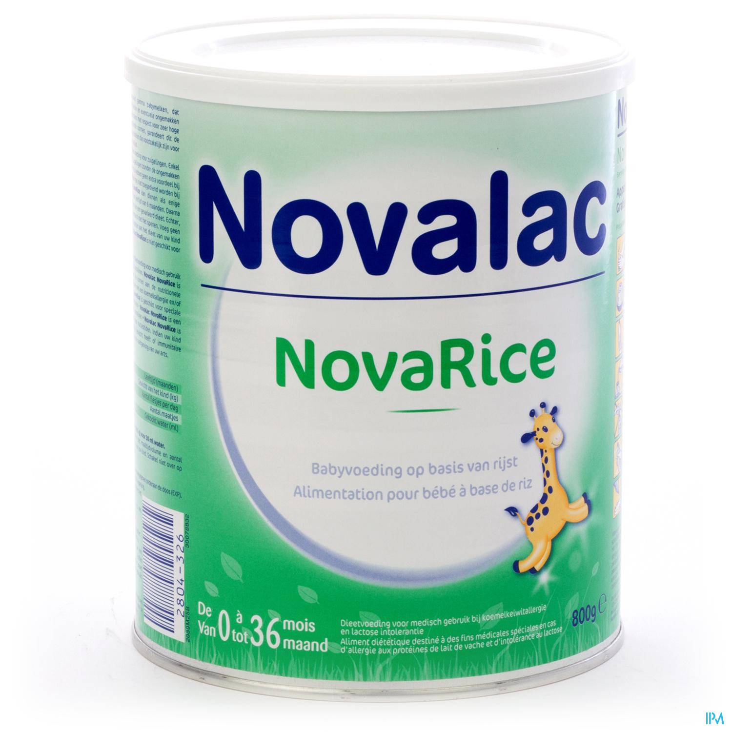 Novalac Novarice Pdr 800g Mapharmacie Lu