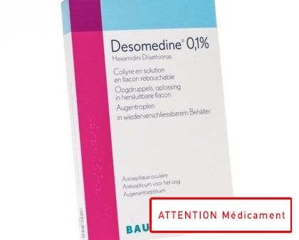 Commandez Desomedine 0,1 % Collyre 10x0,6ml - Livraison rapide 